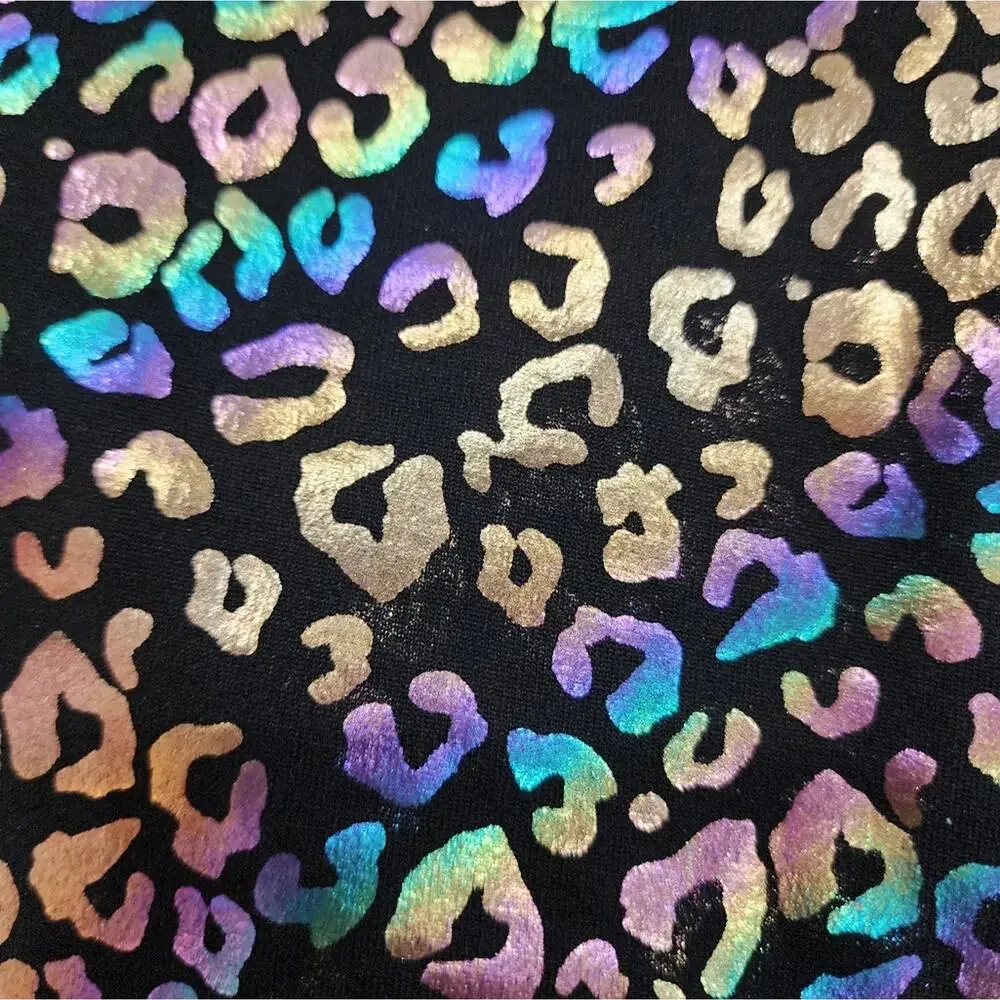The Children's Place Girl's Rainbow Metallic Animal Print Leggings XX-Large XXL